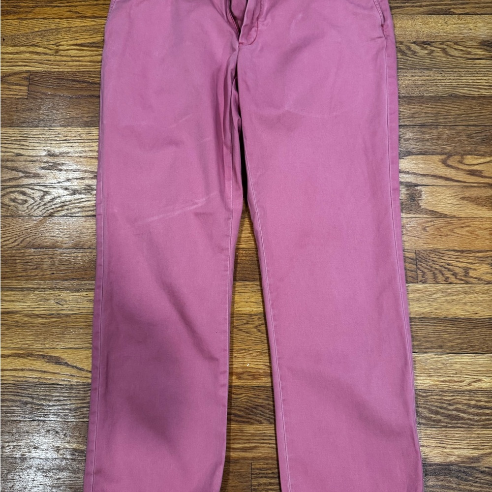 Ralph Lauren Canvas Pink Chinos 38x32